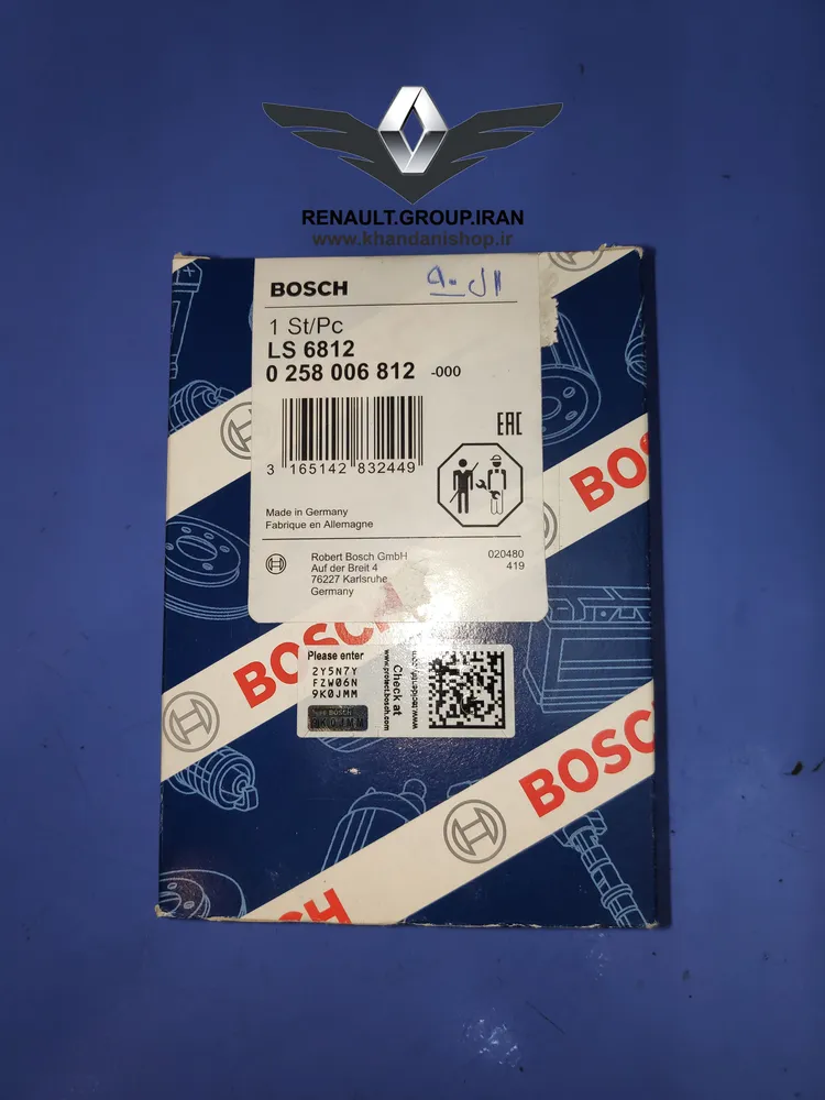 خرید سنسور اکسیژن ال90 بوش ساخت آلمان