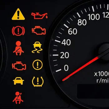 آشنایی کامل با علائم و اخطارهای پشت آمپر خودرو